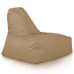 Poltrona Pouf Sacco con Schienale Bali - Outdoor Pro per esterno Impermeabile
