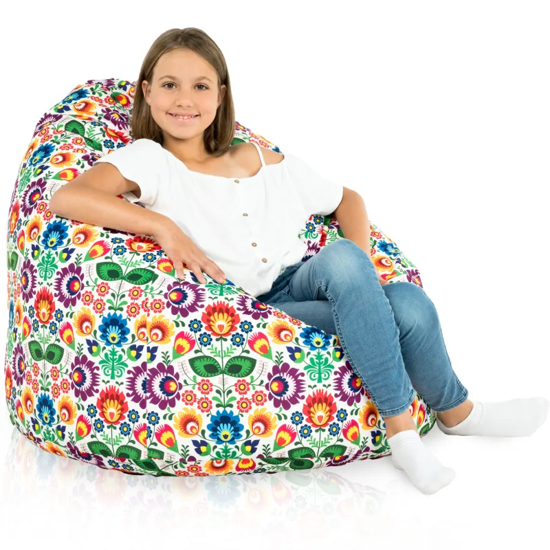 Poltrona Pouf Sacco XL Grande - Tessuto Stampato Premium – vista 62