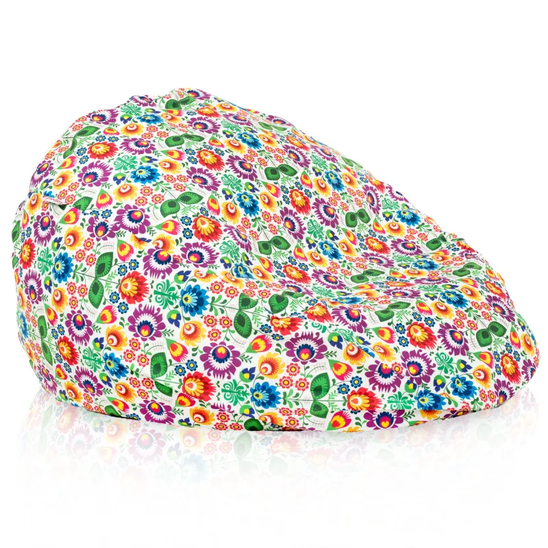 Poltrona Pouf Sacco XL Grande - Tessuto Stampato Premium – vista 53