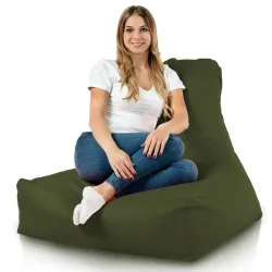 Poltrona Pouf Sacco con Schienale Bali - Outdoor Pro per esterno Impermeabile – vista 78