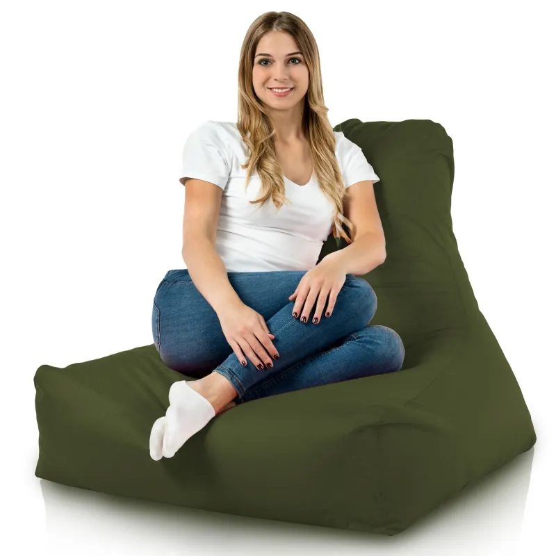 Poltrona Pouf Sacco con Schienale Bali - Outdoor Pro per esterno Impermeabile – vista 78