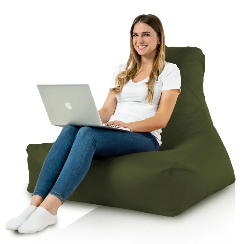 Poltrona Pouf Sacco con Schienale Bali - Outdoor Pro per esterno Impermeabile – vista 128