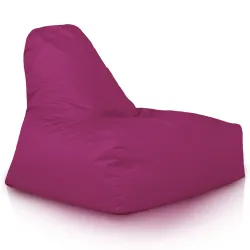 Poltrona Pouf Sacco con Schienale Bali - Outdoor Pro per esterno Impermeabile