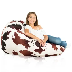 Poltrona Pouf Sacco XL Grande - Tessuto Stampato Premium – vista 93