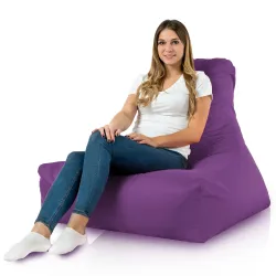 Poltrona Pouf Sacco con Schienale Bali - Outdoor Pro per esterno Impermeabile – vista 46
