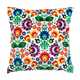Cuscino quadrato folk
