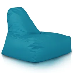 Poltrona Pouf Sacco con Schienale Bali - Outdoor Pro per esterno Impermeabile