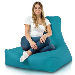 Poltrona Pouf Sacco con Schienale Bali - Outdoor Pro per esterno Impermeabile – vista 82