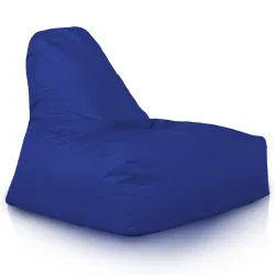 Poltrona Pouf Sacco con Schienale Bali - Outdoor Pro per esterno Impermeabile