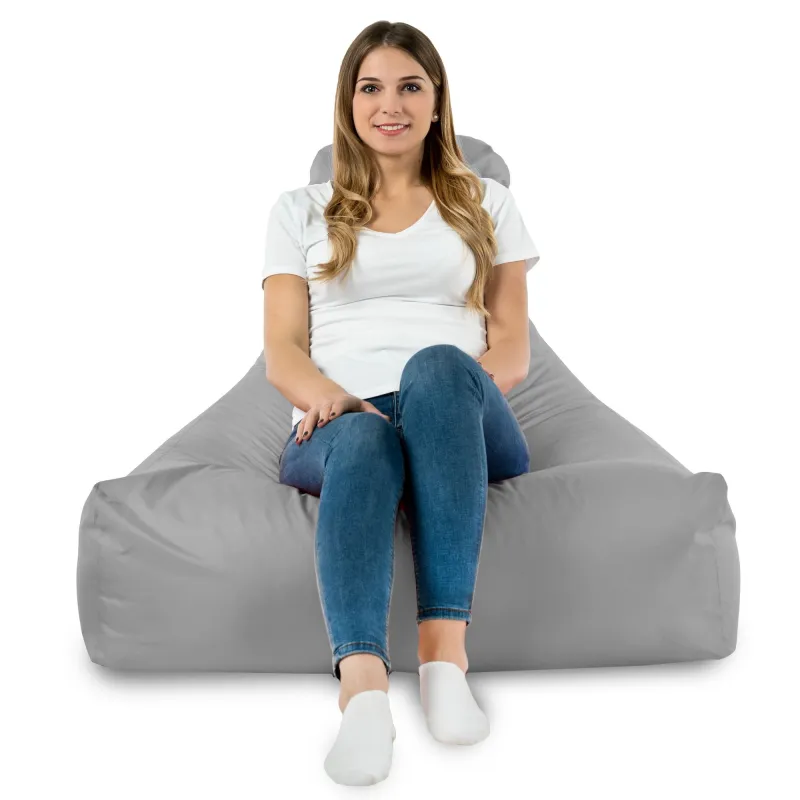 Poltrona Pouf Sacco con Schienale Bali - Outdoor Pro per esterno Impermeabile – vista 95