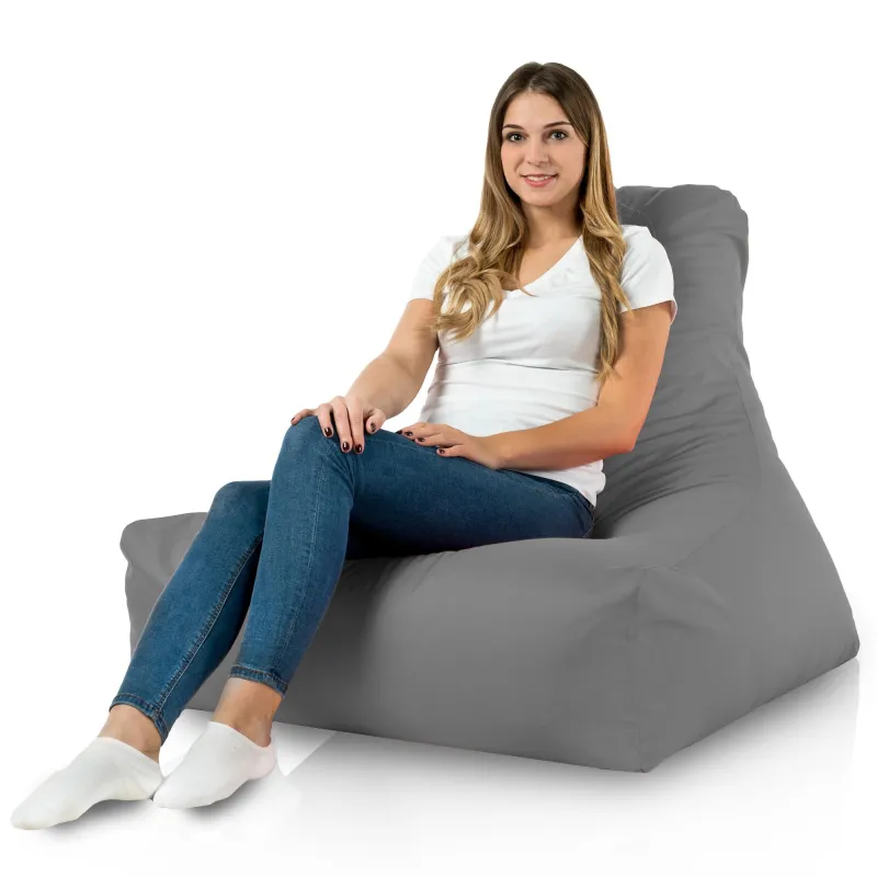 Poltrona Pouf Sacco con Schienale Bali - Outdoor Pro per esterno Impermeabile – vista 60