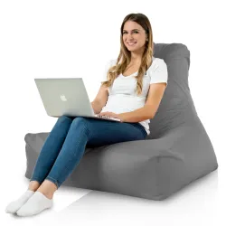 Poltrona Pouf Sacco con Schienale Bali - Outdoor Pro per esterno Impermeabile – vista 136