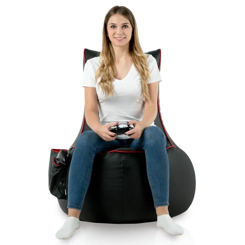 Poltrona bean bag gaming, perfetta per i giovani gamer e il relax in camera da letto