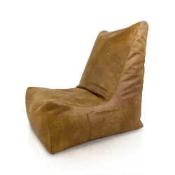 Poltrona Pouf Sacco Relax XXL Disinto - Vera Pelle Premium – vista 3