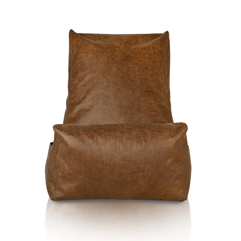 Poltrona Pouf Sacco Relax XXL Disinto - Vera Pelle Premium – vista 2