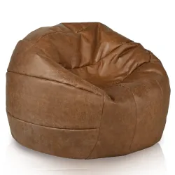 Poltrona Pouf Sacco Calcio retro - Vera Pelle Premium