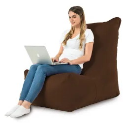 Poltrona Pouf Sacco Relax XXL Disinto - Velluto Soft – vista 31
