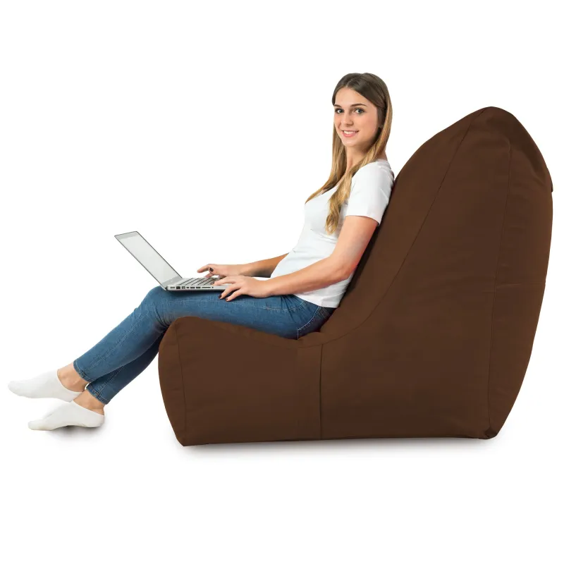Poltrona Pouf Sacco Relax XXL Disinto - Velluto Soft – vista 48