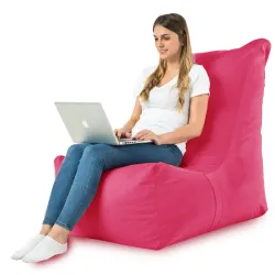 Poltrona Pouf Sacco Relax XXL Disinto - Velluto Soft – vista 32
