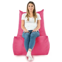 Poltrona Pouf Sacco Relax XXL Disinto - Velluto Soft – vista 49