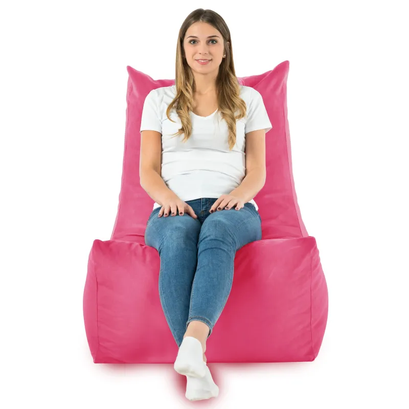 Poltrona Pouf Sacco Relax XXL Disinto - Velluto Soft – vista 49
