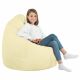 Pouf Sacco XL Panna Ecopelle