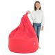 Pouf Sacco Rosa Per Bambini Ecopelle