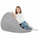 Pouf Sacco Metallo Ecopelle Arredo