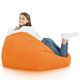 Pouf Sacco Grande Arancio Outdoor