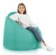 Pouf Sacco Seduta Turchese Nylon