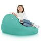 Pouf Sacco Seduta Turchese Nylon