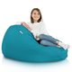 Pouf Sacco Moderno Azzurro Esterno