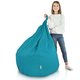 Pouf Sacco Moderno Azzurro Esterno