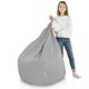 Pouf Sacco Fagiolo Bigio Esterno Nylon