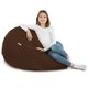 Pouf Sacco Seduta Cacao Tessuto