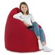 Pouf Sacco Poltrona Rosso Tessuto