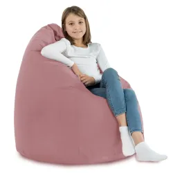 Poltrona Pouf Sacco XL Grande - Velluto Soft – vista 24