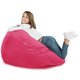 Pouf Sacco Per Bambini Rosa Tessuto