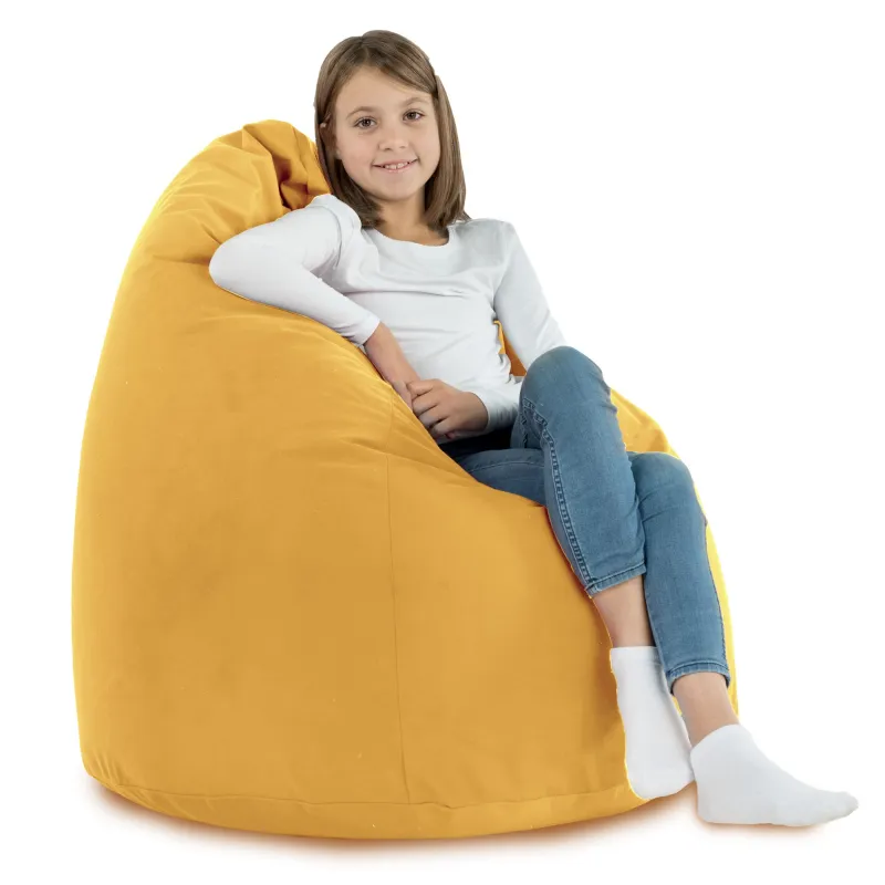 Poltrona Pouf Sacco XL Grande - Velluto Soft – vista 26