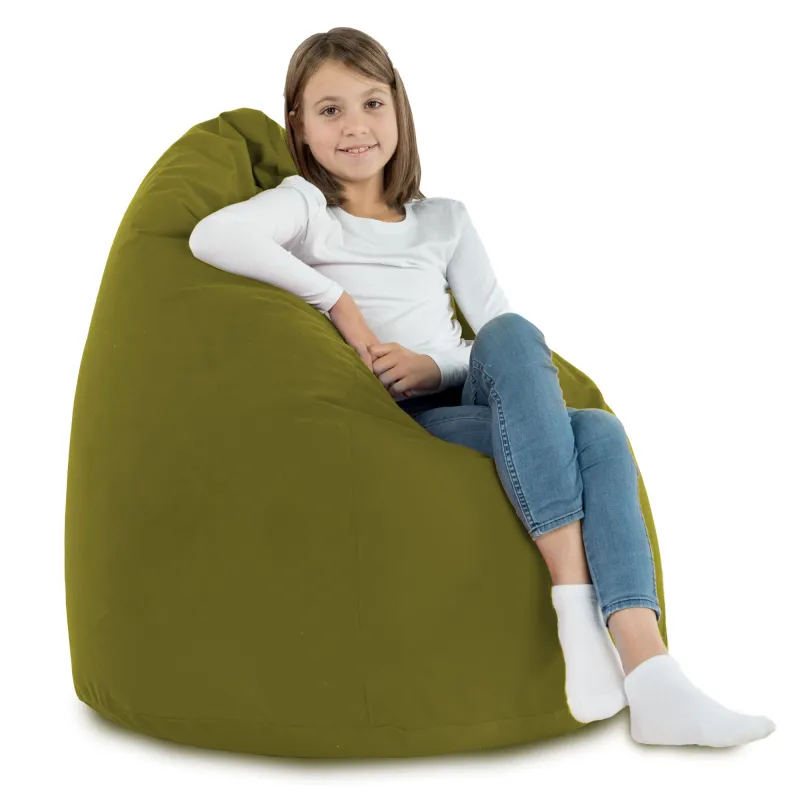 Poltrona Pouf Sacco XL Grande - Velluto Soft – vista 23