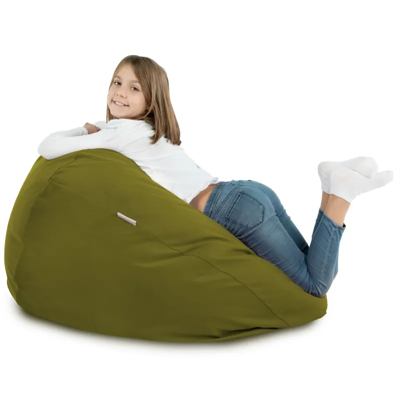 Poltrona Pouf Sacco XL Grande - Velluto Soft – vista 66