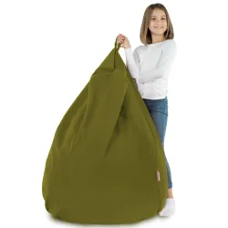 Poltrona Pouf Sacco XL Grande - Velluto Soft – vista 84