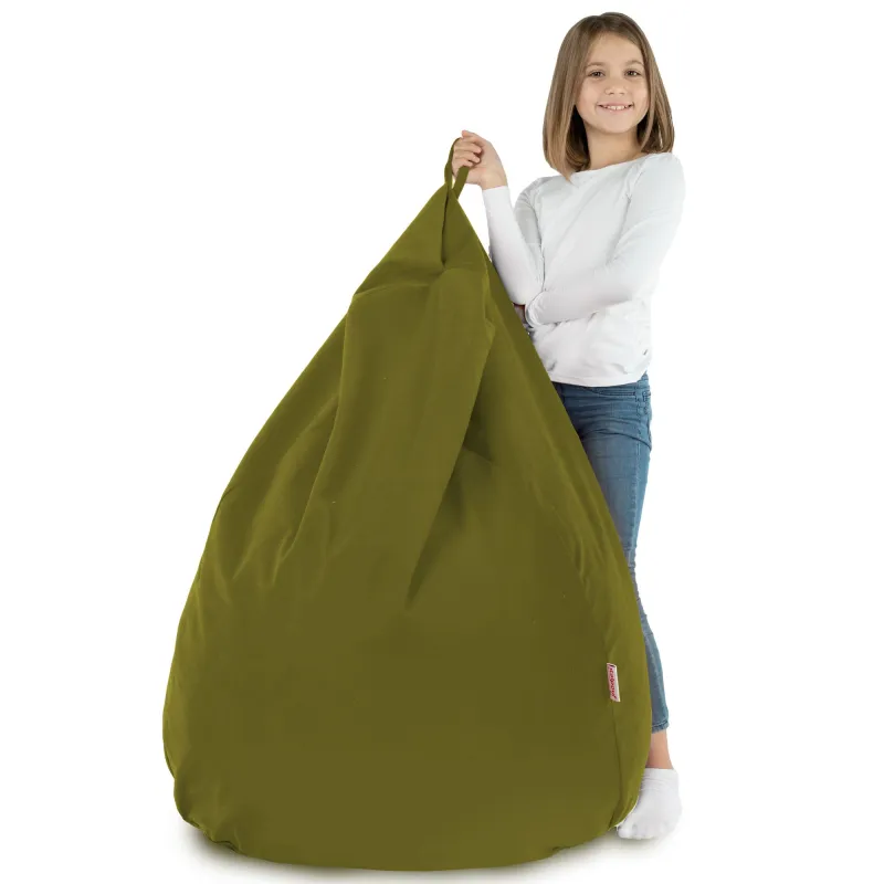 Poltrona Pouf Sacco XL Grande - Velluto Soft – vista 84