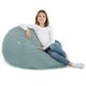 Pouf Sacco Poltrona XL Menta Velluto