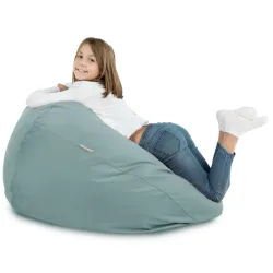 Poltrona Pouf Sacco XL Grande - Velluto Soft – vista 70