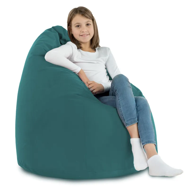 Poltrona Pouf Sacco XL Grande - Velluto Soft – vista 20
