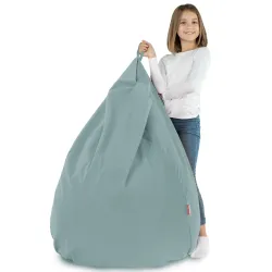 Poltrona Pouf Sacco XL Grande - Velluto Soft – vista 85