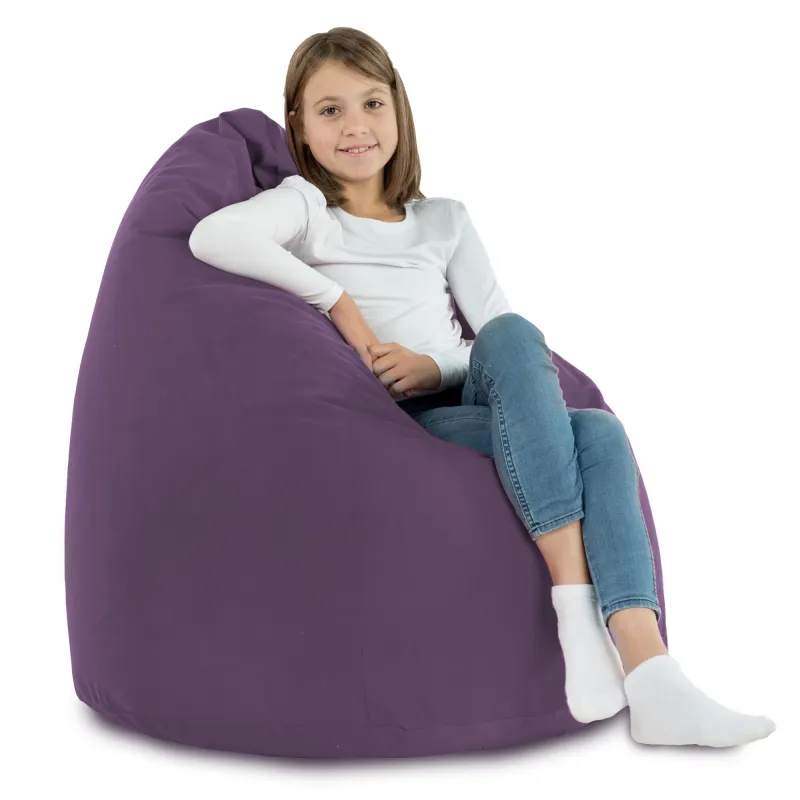 Poltrona Pouf Sacco XL Grande - Velluto Soft – vista 28