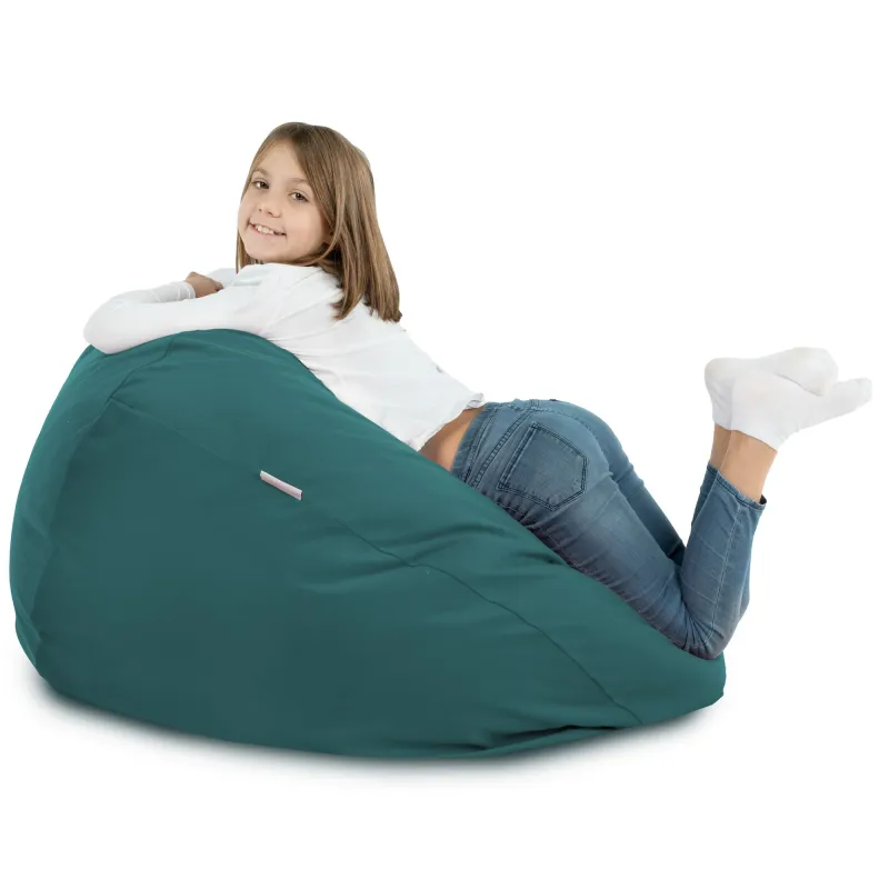 Poltrona Pouf Sacco XL Grande - Velluto Soft – vista 63