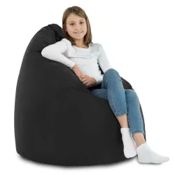 Poltrona Pouf Sacco XL Grande - Velluto Soft – vista 29